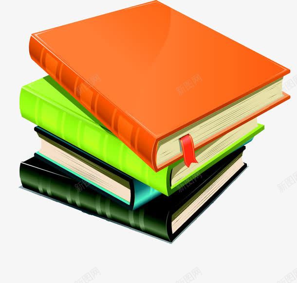 一堆书籍png免抠素材_新图网 https://ixintu.com 书堆 书本 书籍 堆积的书本 彩色书本 课本