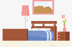粉色卧室卧室装饰高清图片
