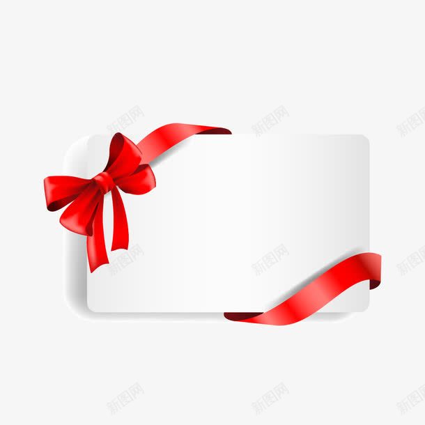 红色绸带装饰元素png免抠素材_新图网 https://ixintu.com 丝带 礼物盒 红色 绸带 缎带
