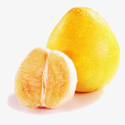 柑橘属黄色的文旦高清图片
