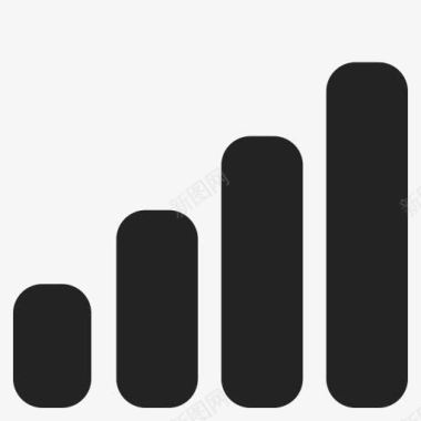 天线连接移动信号信号功率简单文图标图标