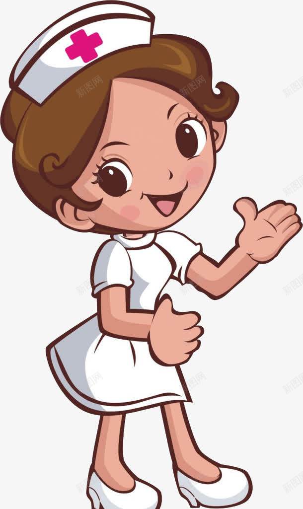 卡通人物png免抠素材_新图网 https://ixintu.com 卡通人物 卡通护士 女孩 护士 装饰素材