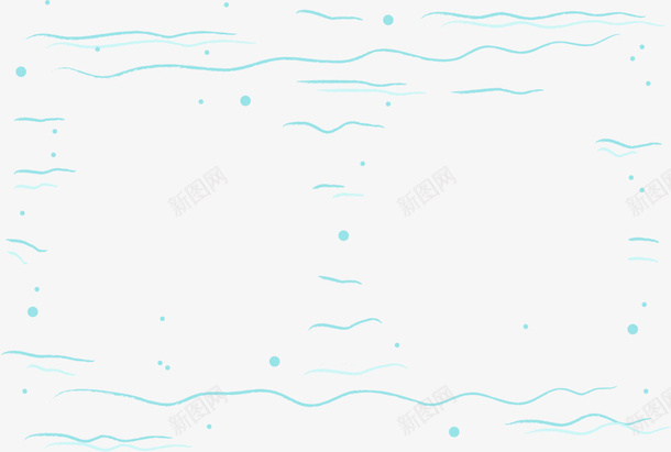 蓝色清新海水水流png免抠素材_新图网 https://ixintu.com 6月8号 世界海洋日 大海 水流 水面 海水 自然