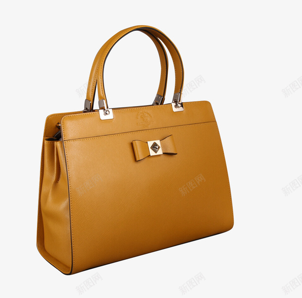 女士牛皮粉色手提包侧面png免抠素材_新图网 https://ixintu.com 产品实物 品牌 女士包包 手提包 时尚 棕色包包