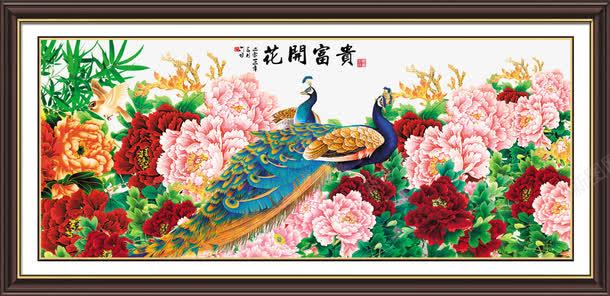 花开富贵壁画png图片免费下载 素材7iquqjgew 新图网 花开富贵壁画png图片免费下载 素材7iquqjgew 新图网