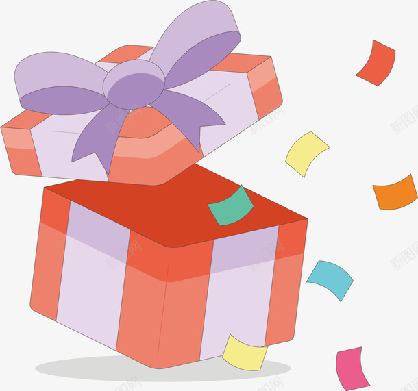 满满惊喜的礼盒png免抠素材_新图网 https://ixintu.com 卡通手绘 惊喜 生日 盒子 礼物 礼物盒