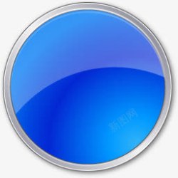 蓝色水晶系列图标蓝色水晶风格按钮图标高清图片