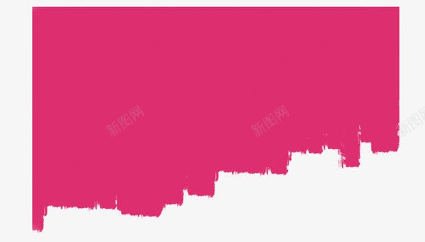 紫红色颜料刷墙png免抠素材_新图网 https://ixintu.com 不规则 刷墙 紫红色 随意 颜料