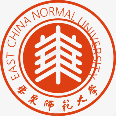 华东师范大学logo矢量图图标图标