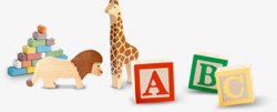 木长颈鹿玩具高清图片