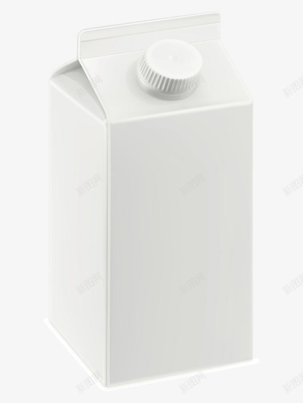 牛奶纸盒制品包装瓶png免抠素材_新图网 https://ixintu.com 牛奶包装盒 矢量牛奶瓶