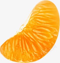 橙色橘子一瓣生鲜素材