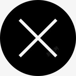 multiply交叉删除填充乘OSX删除倍iO图标高清图片