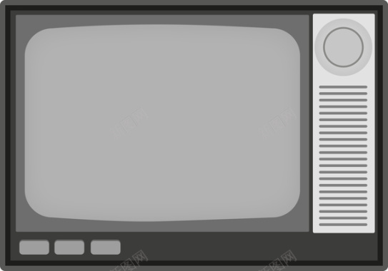 电视机卡通图标图标