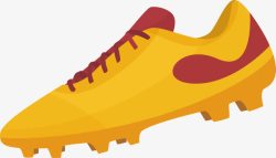 足球球鞋手绘足球运动球鞋图标高清图片