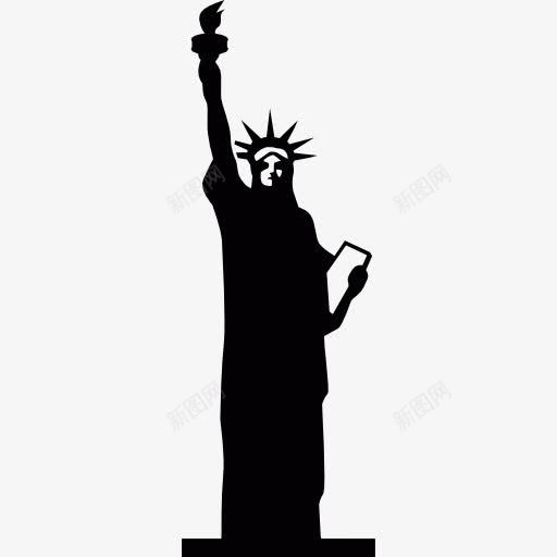 自由女神像图标png_新图网 https://ixintu.com 纪念碑 纽约 美国 自由 雕像 雕塑
