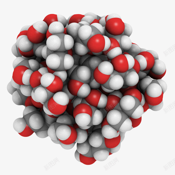 红白色甘油分子形状png免抠素材_新图网 https://ixintu.com 一团 分子形状 分子结构 包围 原子 围绕 最小单元 物理化学术语 空间 阿伏伽德罗 顺序