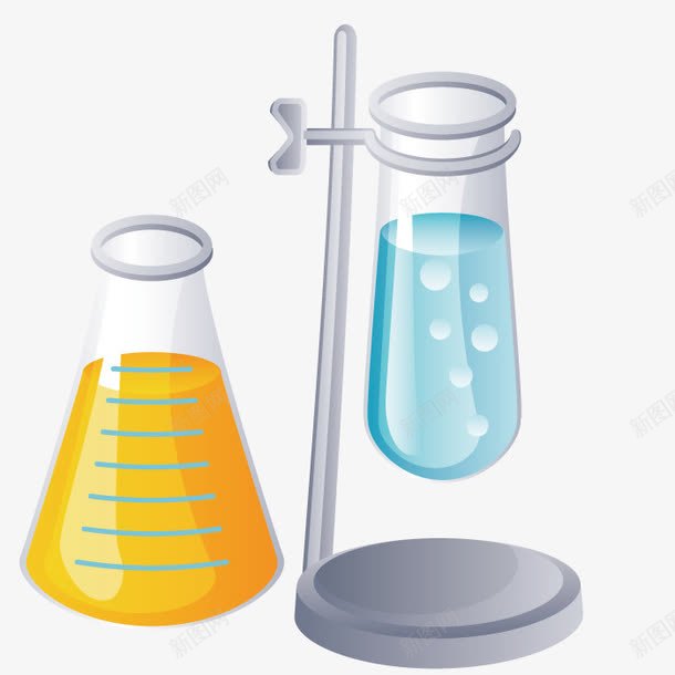 实验试管png免抠素材_新图网 https://ixintu.com 化学研究 医学研究 工具 科研 观察 试管