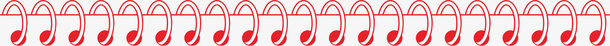 红色书环矢量图eps免抠素材_新图网 https://ixintu.com 桔红色边条 红色 红色边条 装饰边条 边条 铁环 矢量图
