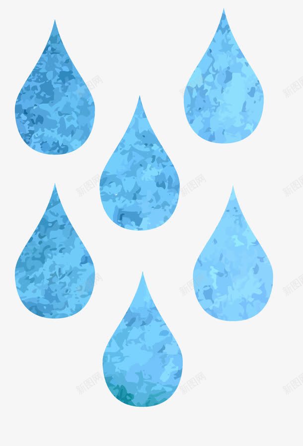 水滴雨滴png免抠素材_新图网 https://ixintu.com 小雨点 形状 水滴 水滴型 雨水 雨滴