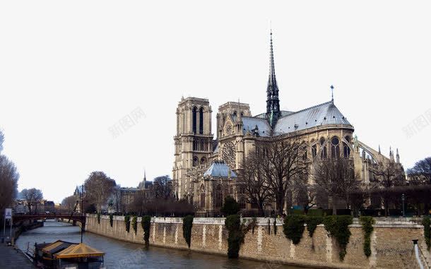 法国巴黎圣母院二十psd免抠素材_新图网 https://ixintu.com 名胜古迹 旅游风景 著名建筑