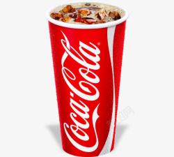 可乐冰块可口可乐高清图片