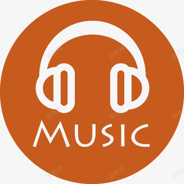 橙色音乐耳机logo图标png_新图网 https://ixintu.com fm logo 多媒体 收音机 橙色 电台 耳机 运动耳机跑步挂耳式 音乐 音乐电台