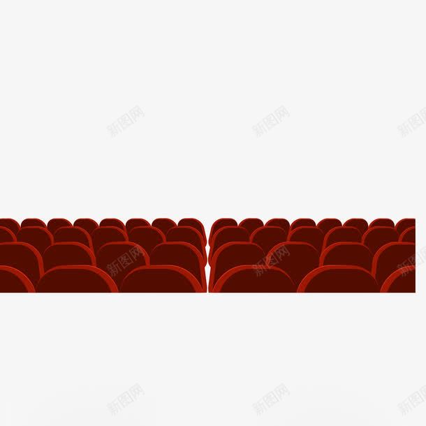 红色电影院座位排号图标png_新图网 https://ixintu.com 座位 座位表 排号 电影院 红色 观影厅