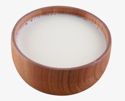 石磨豆浆的制作一碗豆浆高清图片