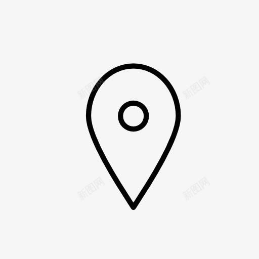 地图标注图标png_新图网 https://ixintu.com 图钉 地图 地标 大头针