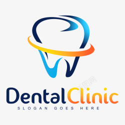 口腔医院logo牙齿保健logo创意图标高清图片