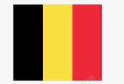 比利时国旗矢量图素材