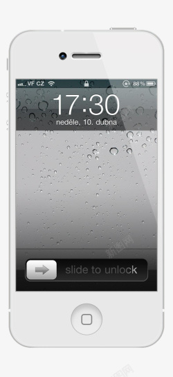 滑动来解锁iphone经典解锁界面高清图片