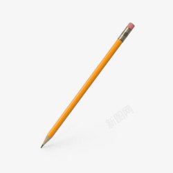 写作带橡皮的铅笔高清图片