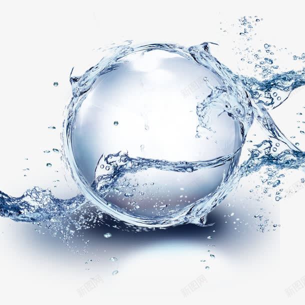 水球png免抠素材_新图网 https://ixintu.com 水流 水珠 水球 水球免费下载 纯净水