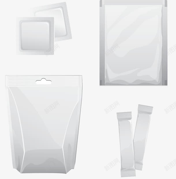 生活塑料制品png免抠素材_新图网 https://ixintu.com 塑料薄膜 生活用品 电脑制图 矢量素材 透明塑料袋