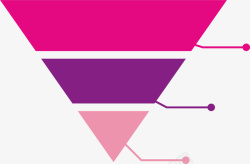 紫色三角形紫色金字塔高清图片