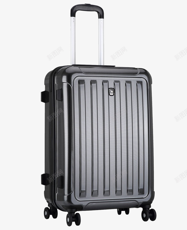 商务行李箱png免抠素材_新图网 https://ixintu.com 出差 商务 商务人员 外出 拉杆 灰色的 行李箱
