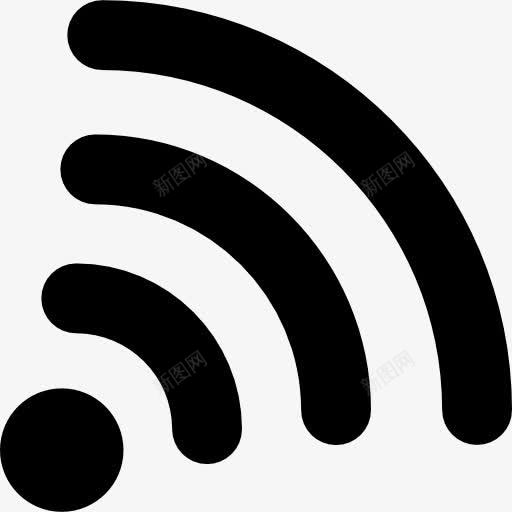 商场WiFi标志图标png_新图网 https://ixintu.com WiFi WiFi信号 互联网 互联网连接 地图和国旗 无线上网