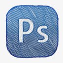 PS图象处理软件色彩的抚摸图标png_新图网 https://ixintu.com PS图象处理软件 Photoshop