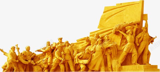 雕塑建党人员png免抠素材_新图网 https://ixintu.com 人员 建党 雕塑