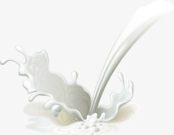 倾倒的牛奶图片倾倒牛奶牛奶飞溅高清图片