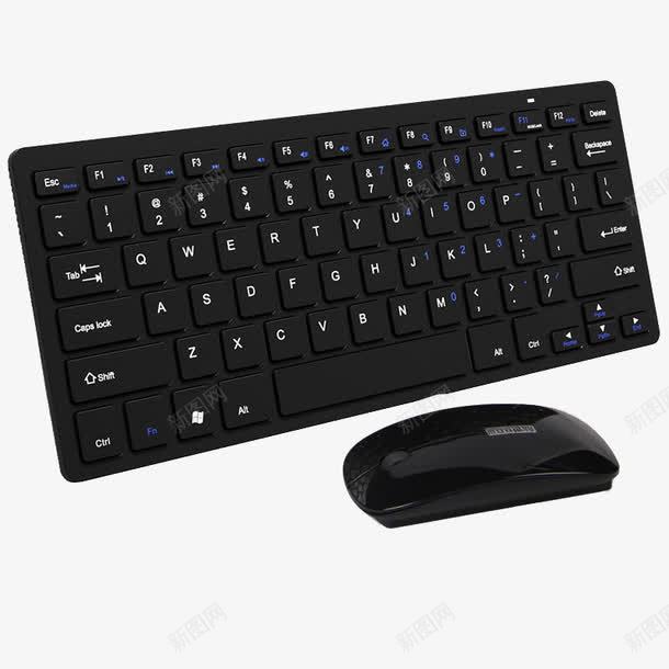鼠键组合png免抠素材_新图网 https://ixintu.com 产品实物 创意键盘 物理笔记 物理键盘 电脑外设 笔记本键盘 输入键盘 键盘 黑色键盘 黑色鼠标 鼠标