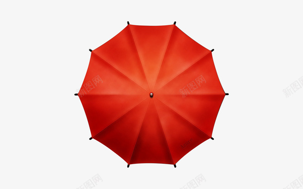 红色雨伞俯视看图png免抠素材_新图网 https://ixintu.com 下雨天 俯视图 天气 简图 红色的 雨伞 雨水