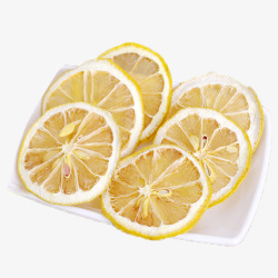 酸柠檬产品实物泡水冻干柠檬片高清图片