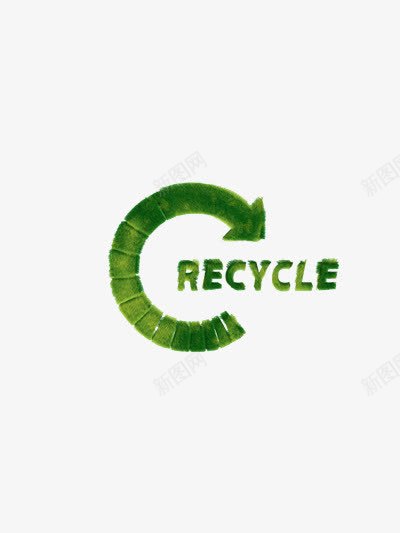 资源回收循环利用png免抠素材_新图网 https://ixintu.com 保护环境 回收 循环 环境 绿色