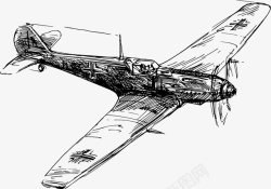 卡通运输工老旧的轰炸机高清图片