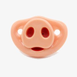猪鼻子烟熏肉猪鼻子玩具高清图片