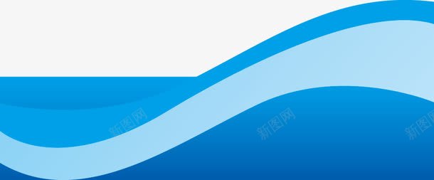 波浪形的蓝色图案png免抠素材_新图网 https://ixintu.com 波浪形 蓝色