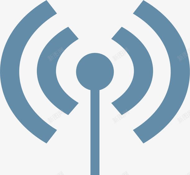 发散式wifi信号栏图标png_新图网 https://ixintu.com WIFI信号格 wifi wifi信号 信号格 发散式 无线网 无线网信号 普通